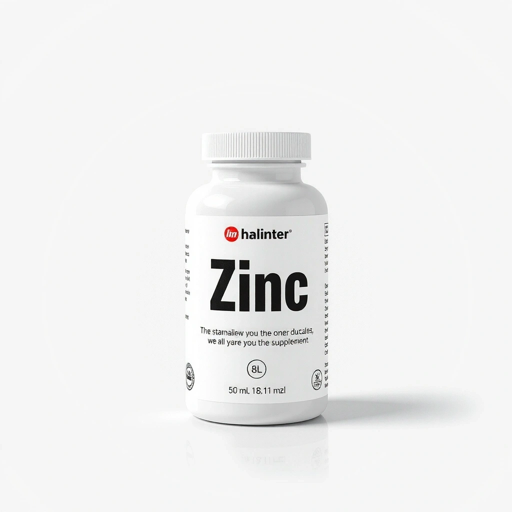 Envase de suplemento de Zinc de alta calidad